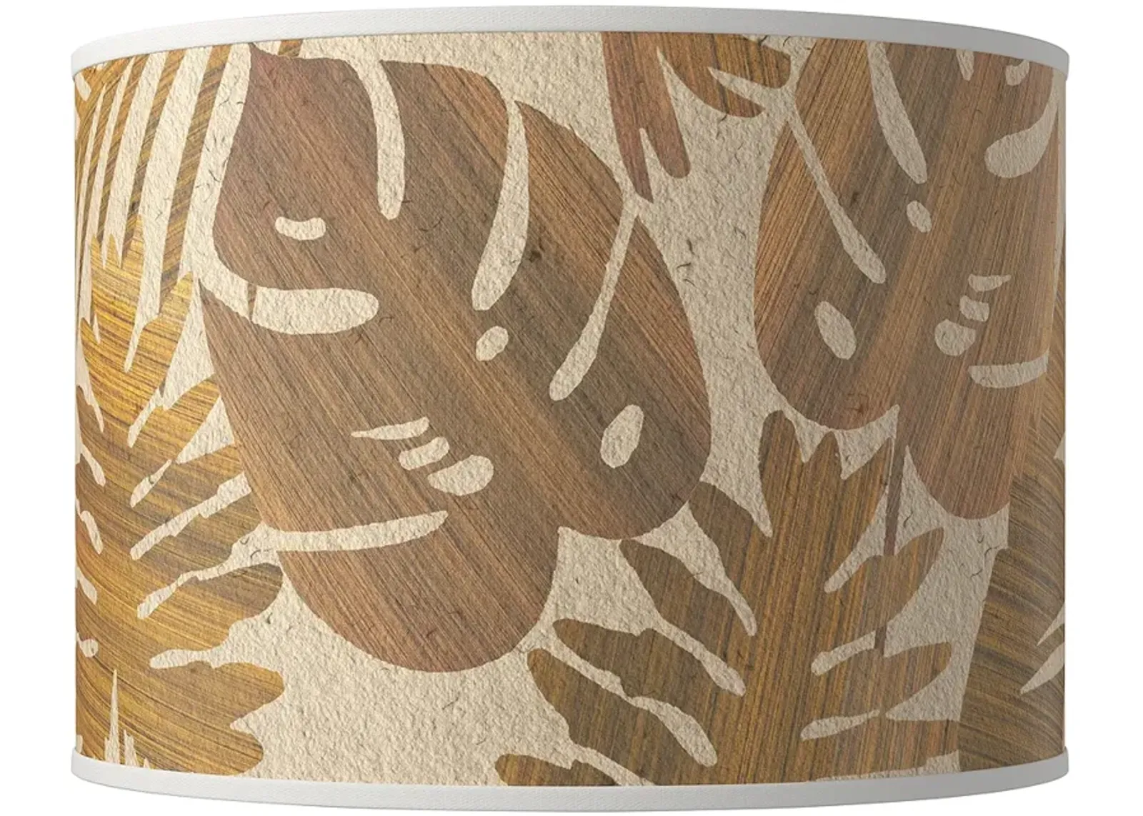 Tropical Woodwork Giclee Round Drum Lamp Shade 15.5x15.5x11 (Spider)