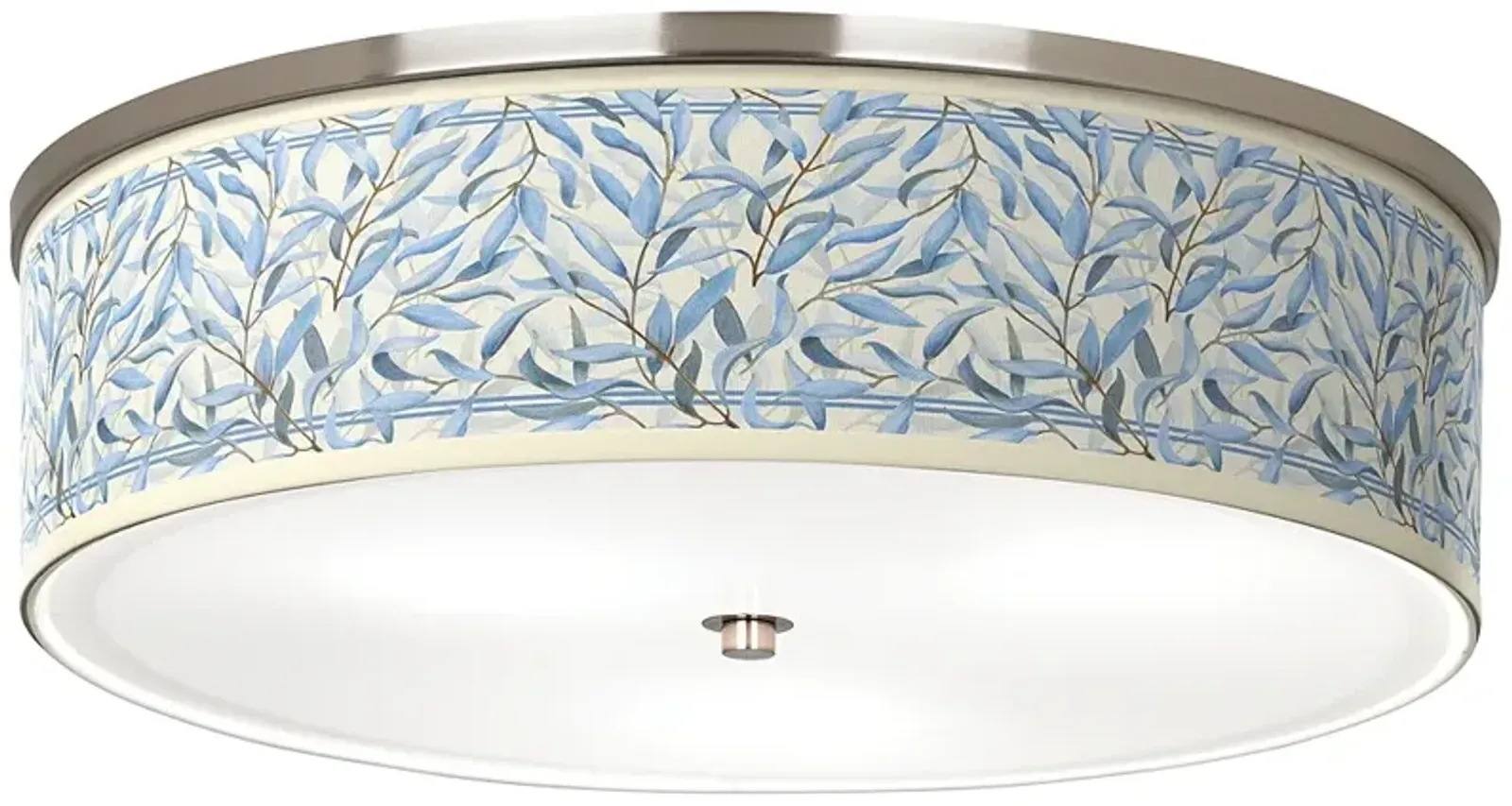 Amity Giclee Nickel 20 1/4" Wide Ceiling Light