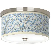 Amity Giclee Nickel 10 1/4" Wide Ceiling Light