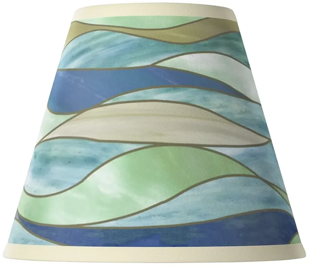 Giclee Glow Northern Shores Set of Four Shades 3x6x5 (Clip-On)