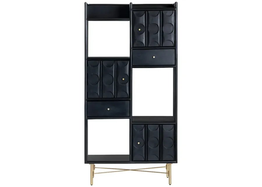 Crestview Collection Magnus Wooden Etagere