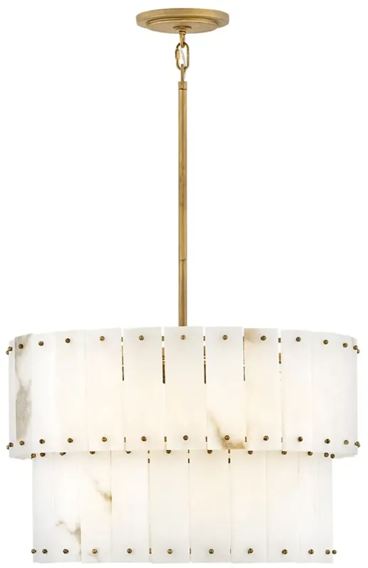 FREDRICK RAMOND CHANDELIER SIMONE Medium Convertible Burnished Gold