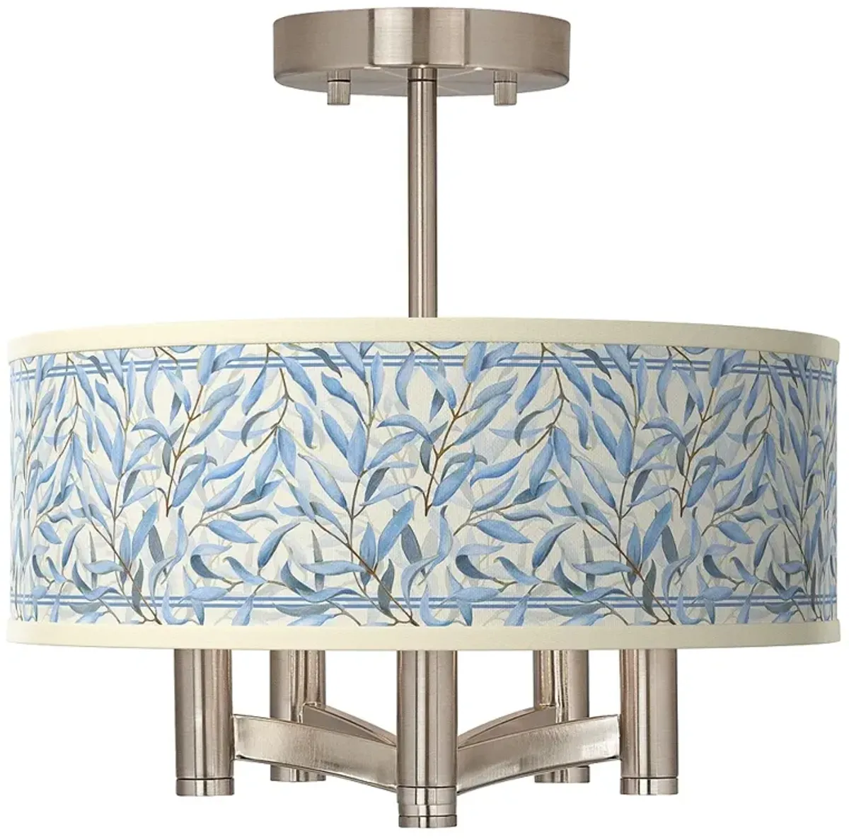 Amity Ava 5-Light Nickel Ceiling Light