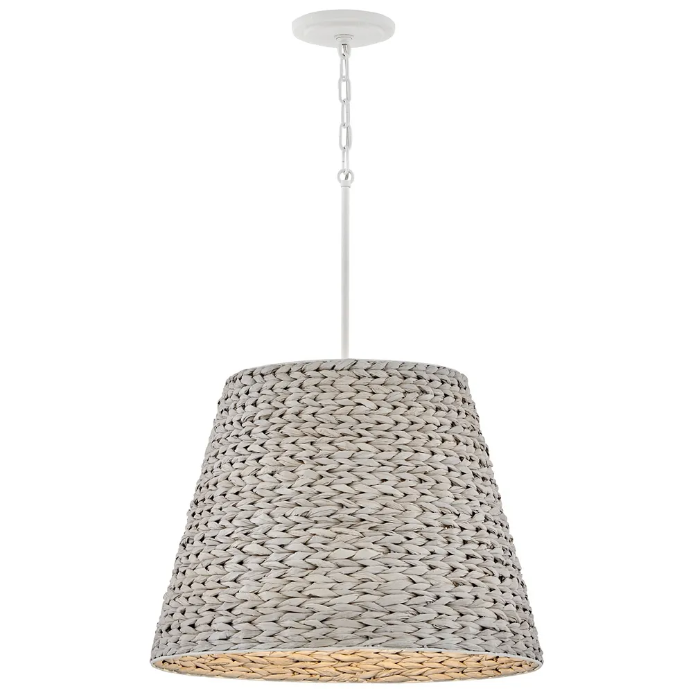 HINKLEY CHANDELIER SEABROOK Medium Chandelier Textured Plaster