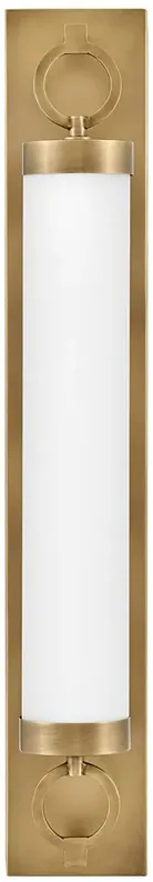 HINKLEY BATH BAYLOR Large LED Vanity Heritage Brass