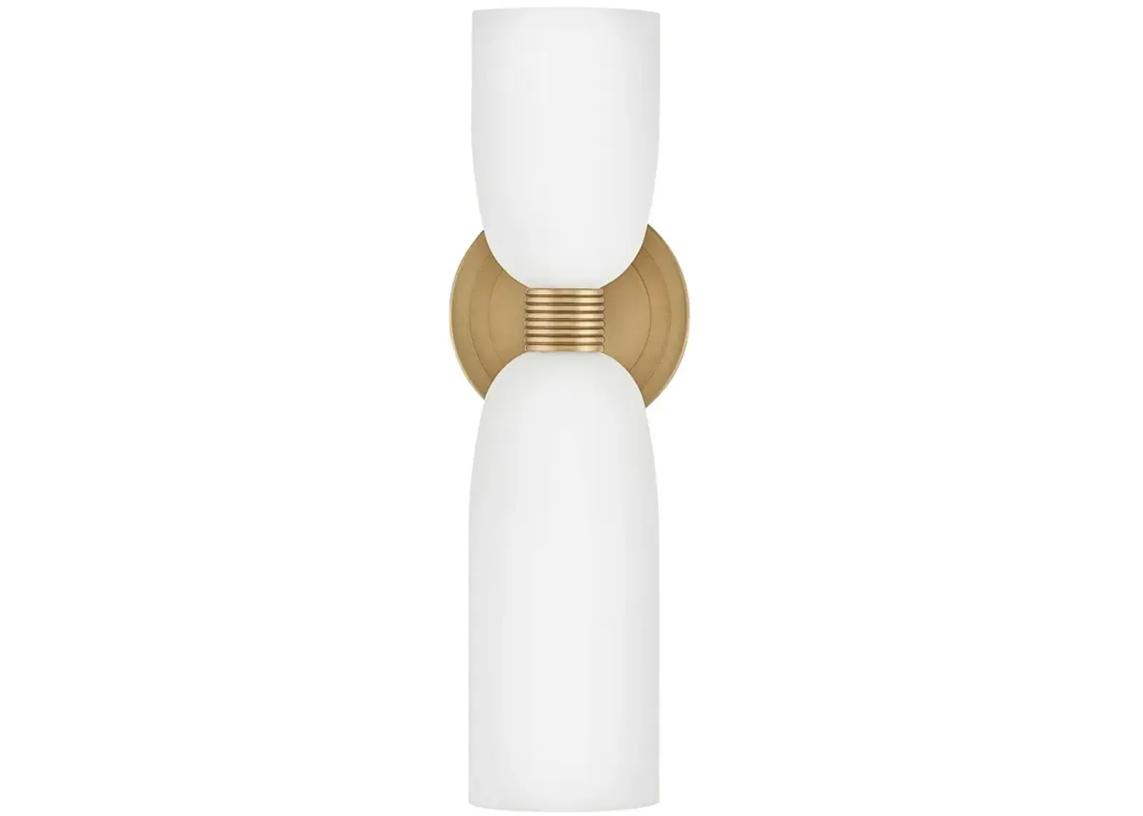 HINKLEY BATH TALLULAH Medium Two Light Sconce Lacquered Brass