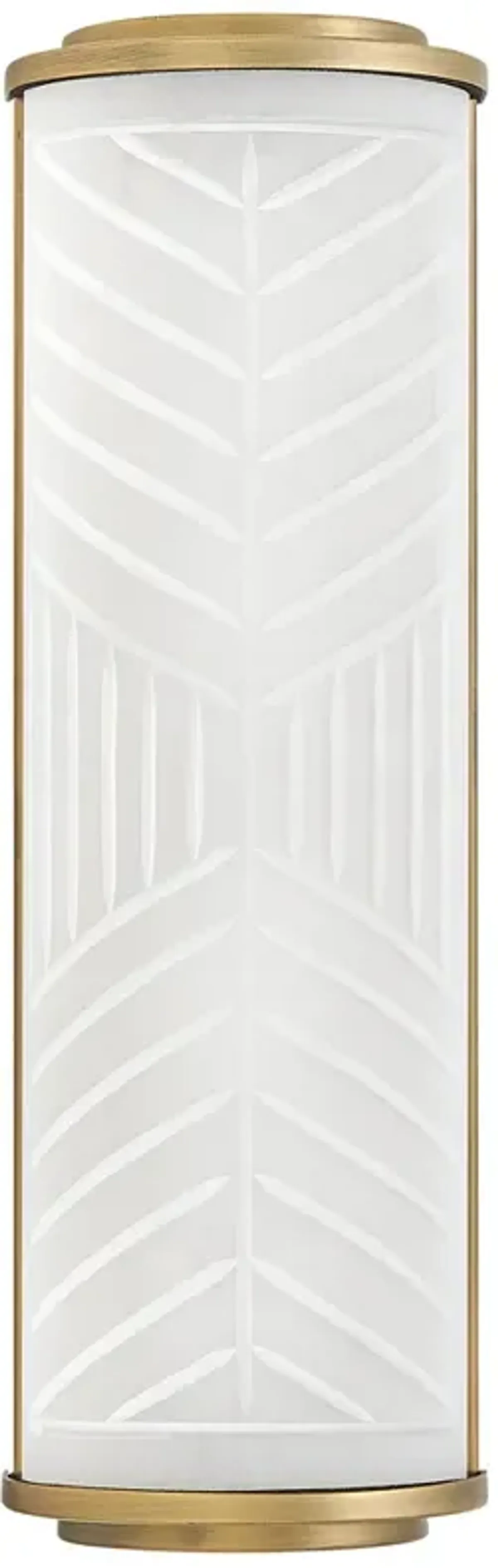 Hinkley Devon 14 1/2" High Lacquered Brass LED Wall Sconce