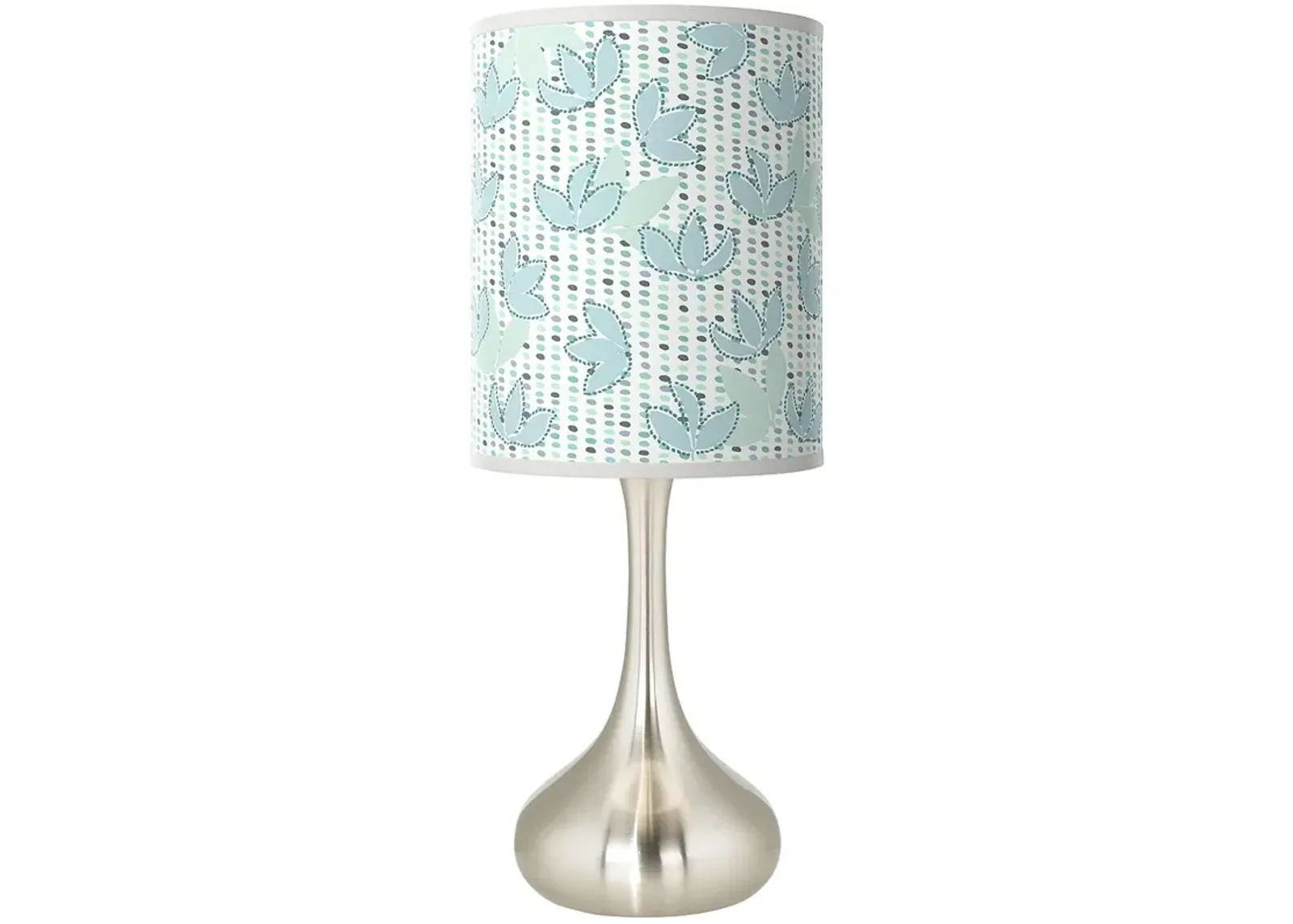 Giclee Glow Droplet 23 1/2" Spring Shade Modern Table Lamp