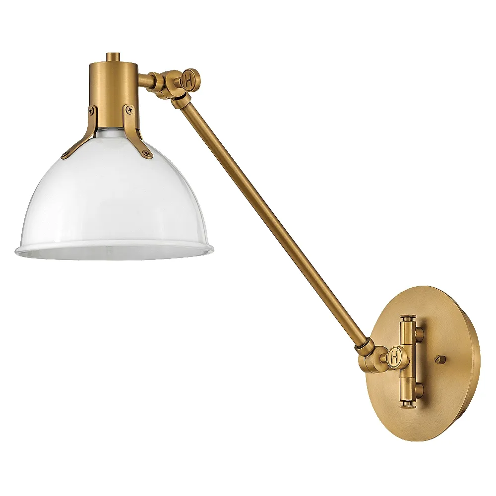 Sconce Argo-Small Single Light Sconce-Polished White