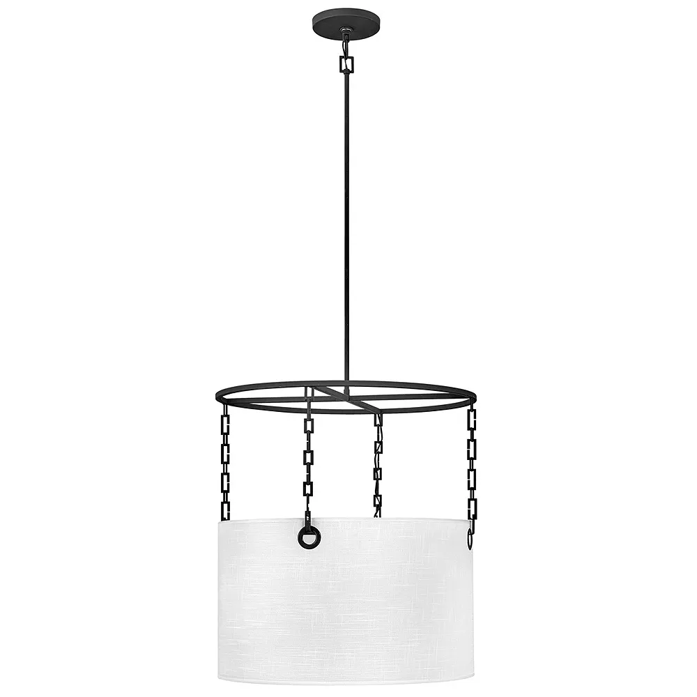 Tribeca 24" Wide Black Chandelier by Hinkley Lighting