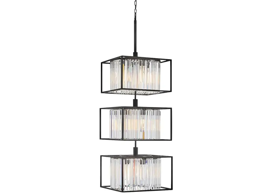 Hinkley - Foyer Giada Extra Large Multi Tier- Black