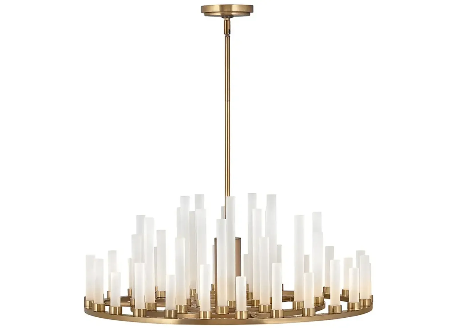 Hinkley Trinity 27 1/4" Wide Brass Modern LED Ring Chandelier