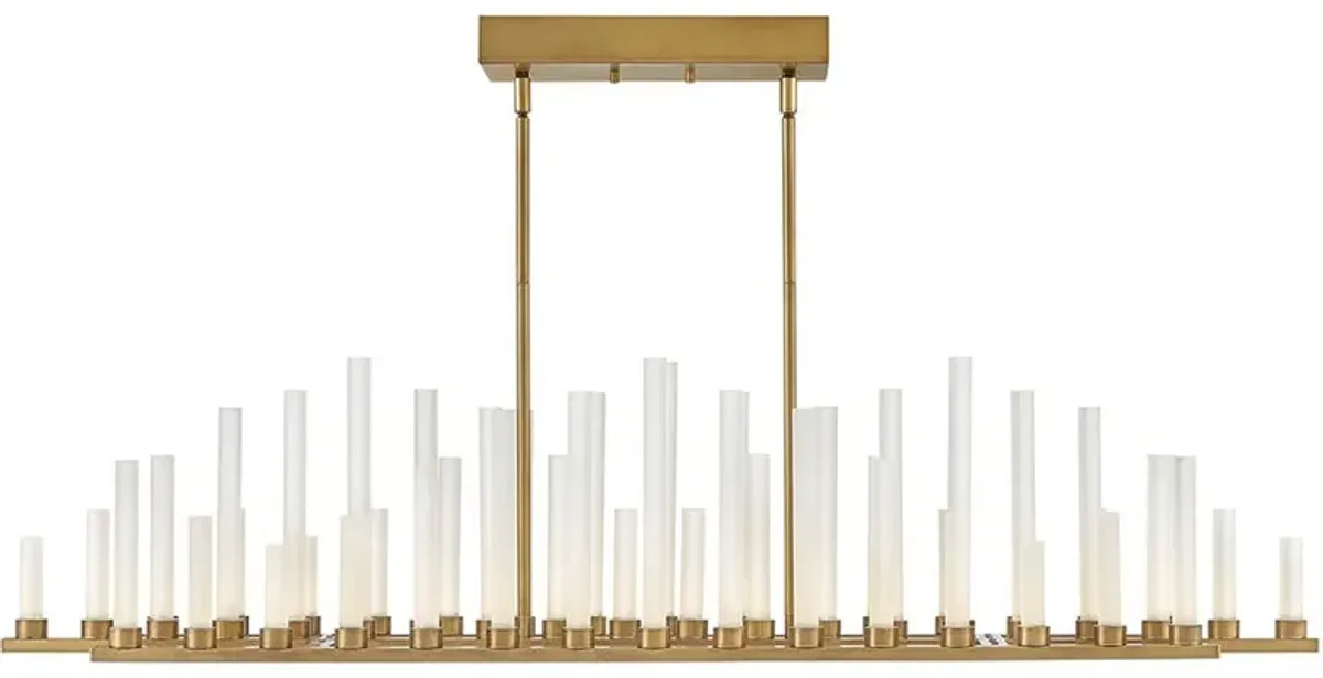 Trinity 48"W Heritage Brass Chandelier by Hinkley Lighting