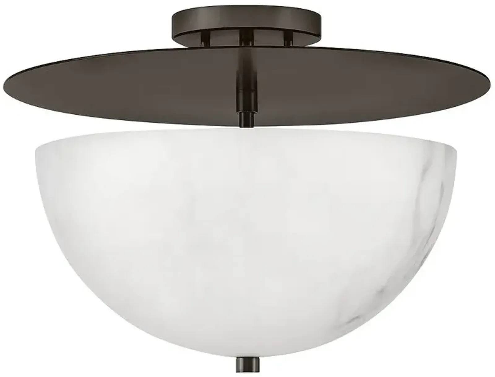 Hinkley - Foyer Inez Medium Semi-Flush Mount- Black Oxide