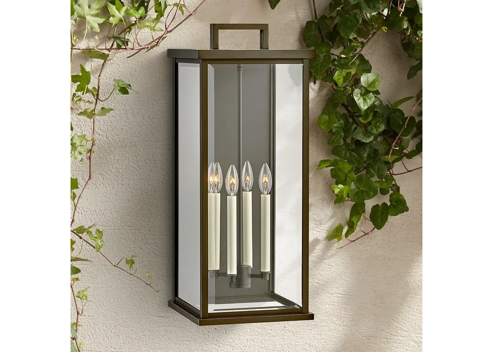 Hinkley Weymouth 27"H Oil Rubbed Bronze Outdoor Wall Light