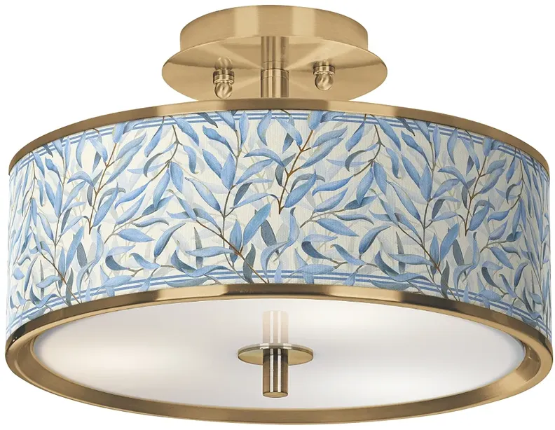 Amity Gold 14" Wide Ceiling Light