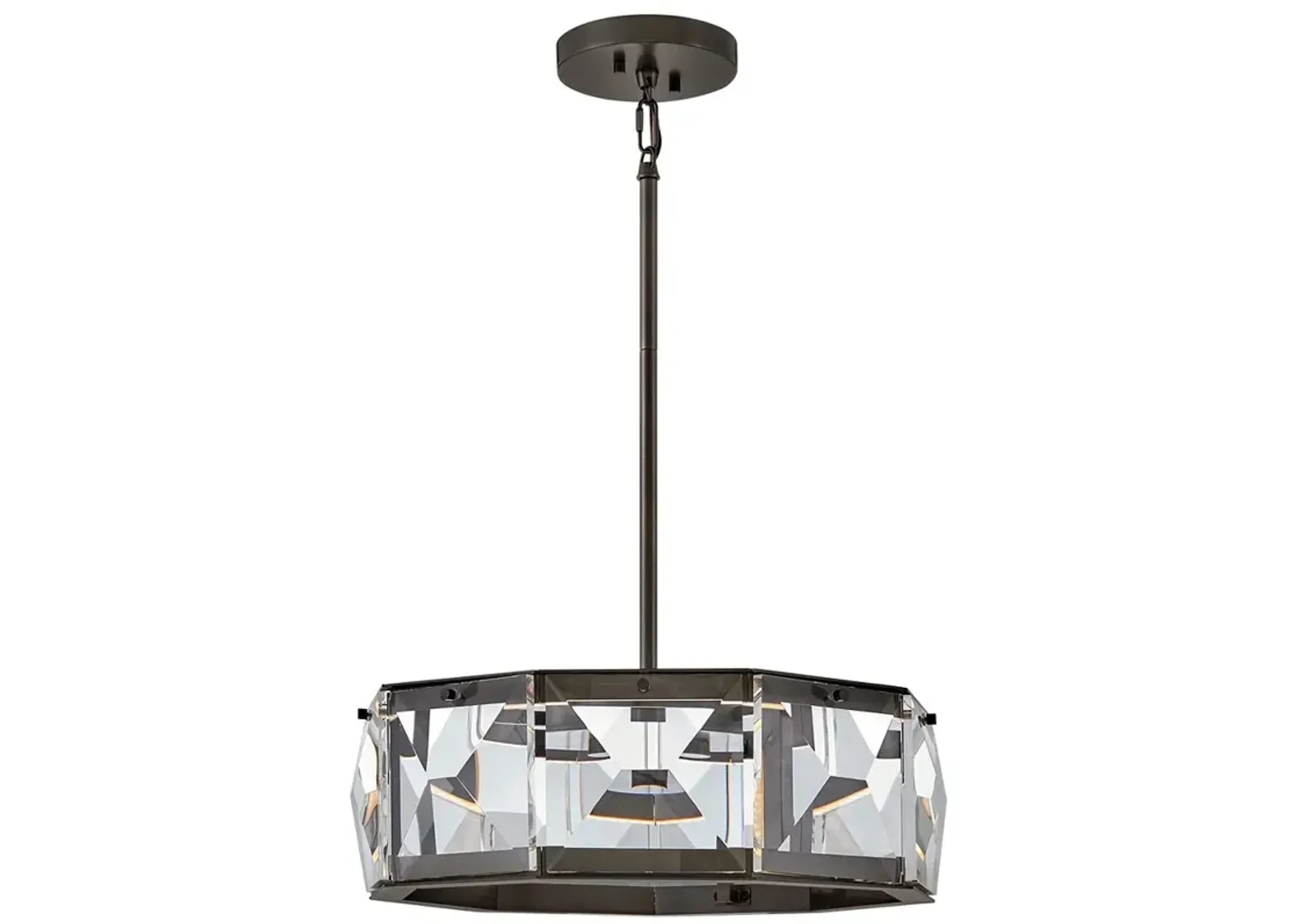 Hinkley - Foyer Jolie Medium LED Convertible Semi-flush Mount- Black Oxide