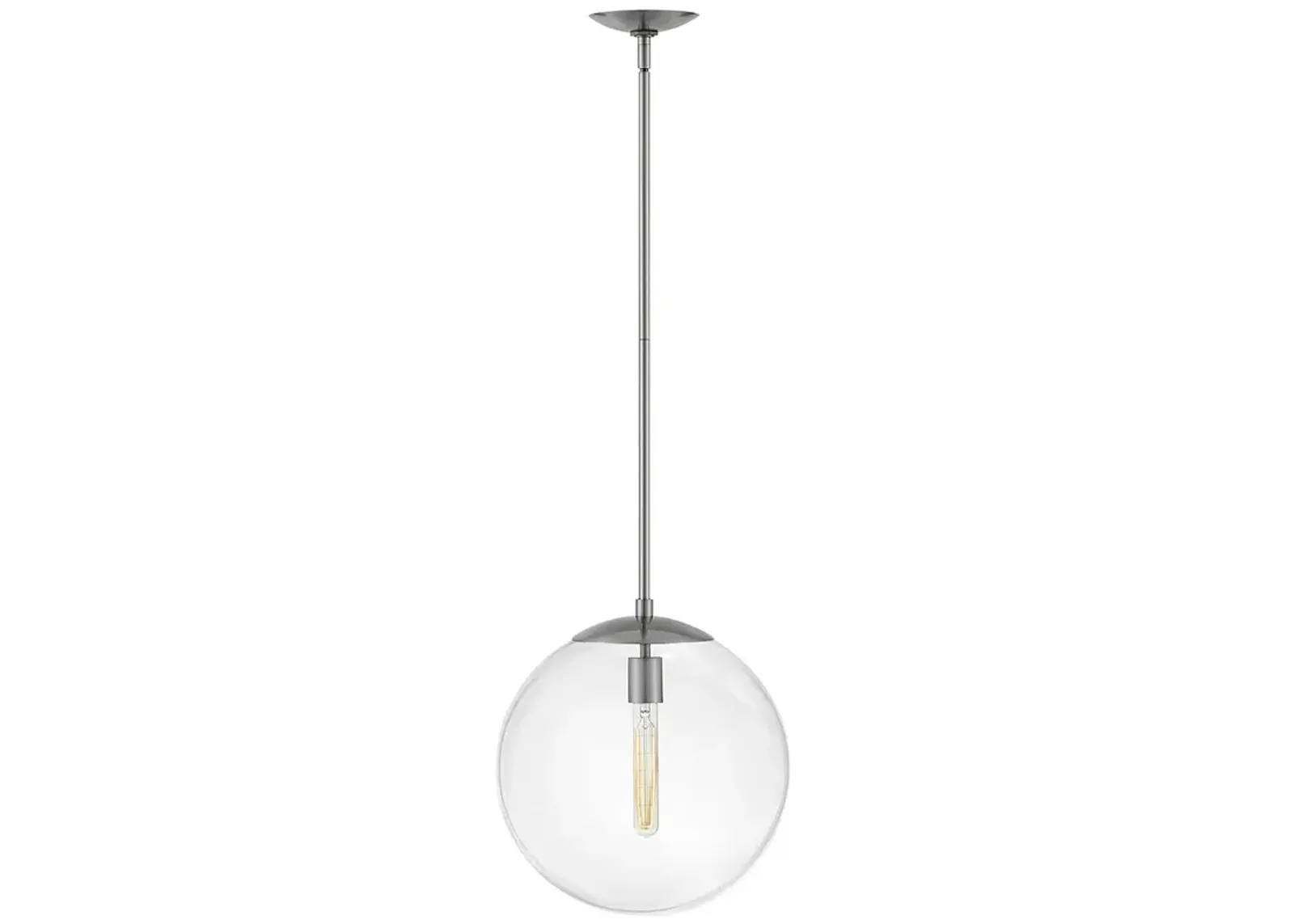 Warby 13 1/2" Wide Silver Pendant Light by Hinkley Lighting