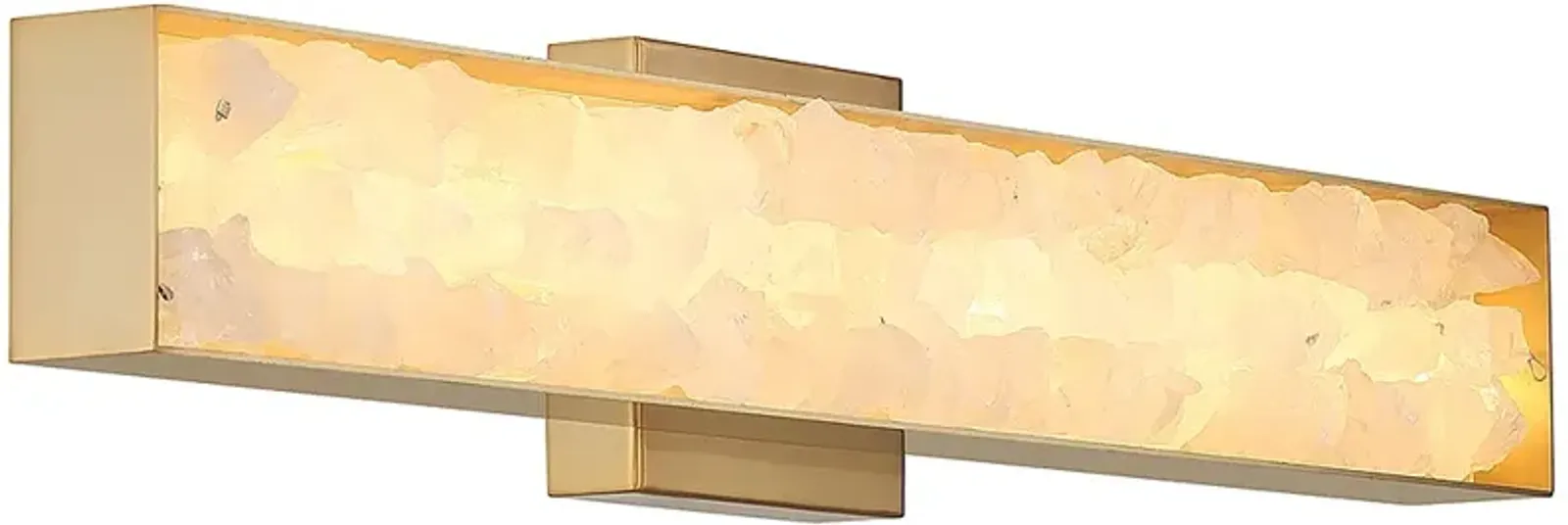 Minka Lavery Divinely 1-Light LED 24-inch Celeste Brass Vanity Light