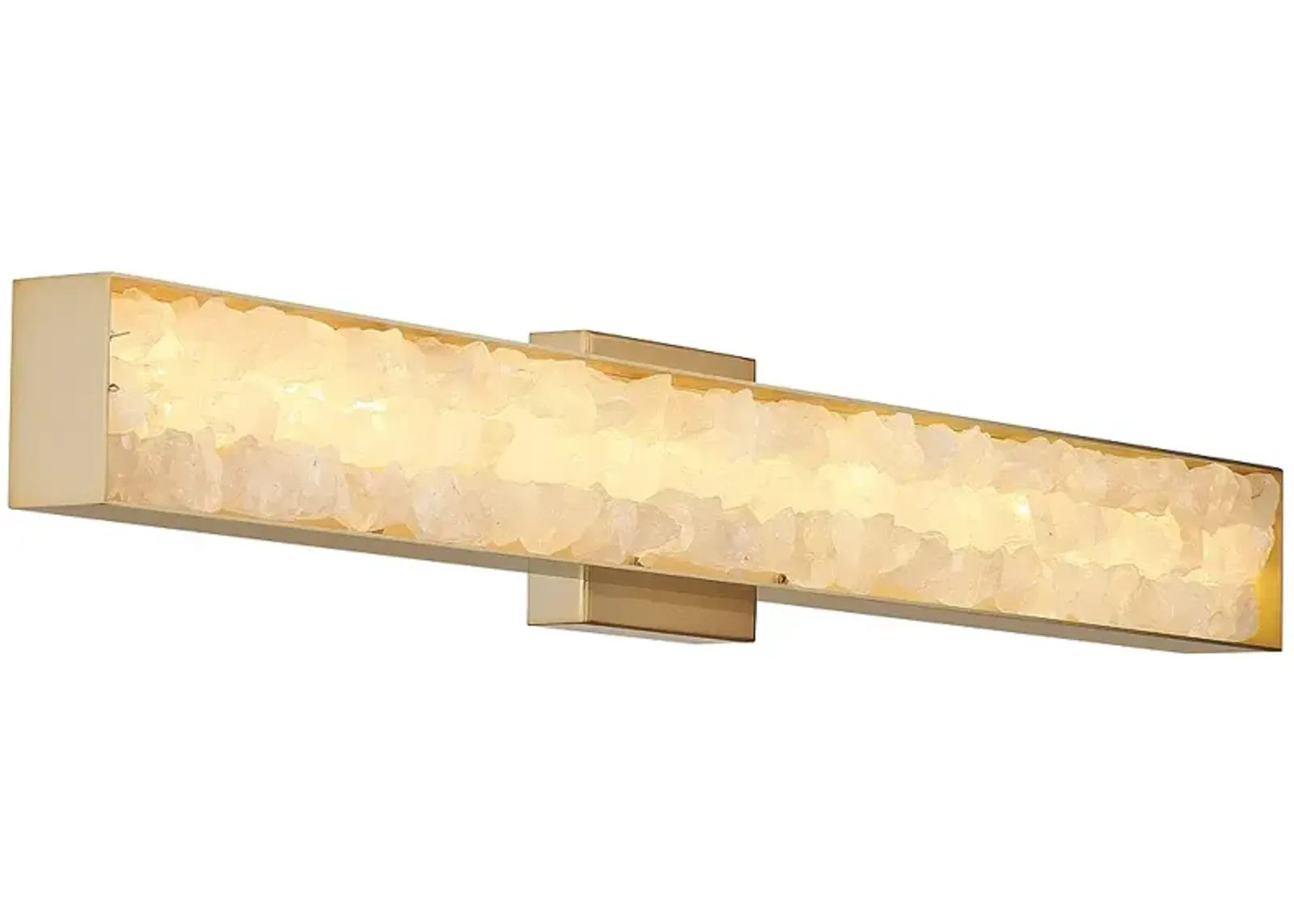 Minka Lavery Divinely 1-Light LED 32-inch Celeste Brass Vanity Light