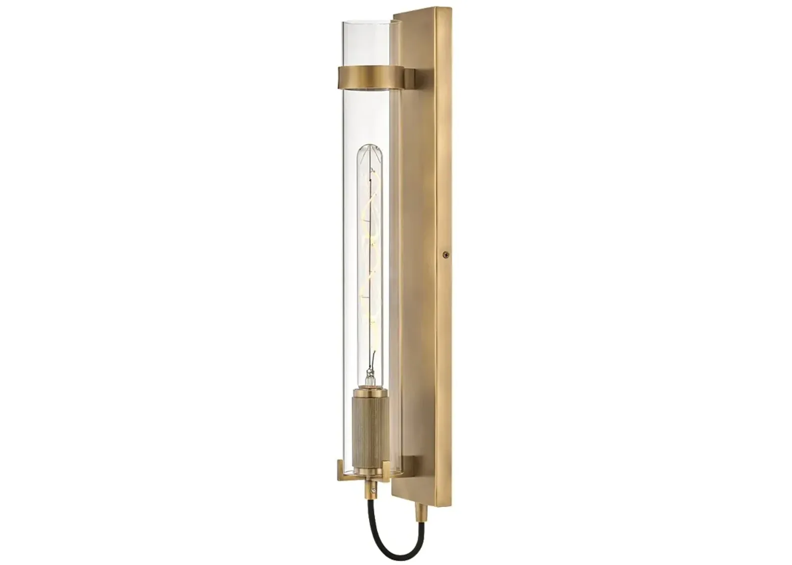 Sconce Ryden-Tall Single Light Sconce-Heritage Brass