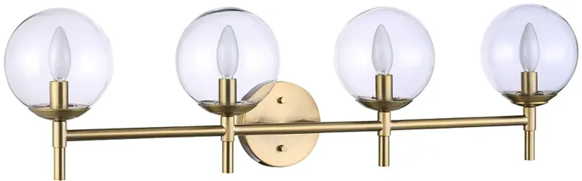 Minka-Lavery  Auresa 4-Light Soft Brass Bath Light