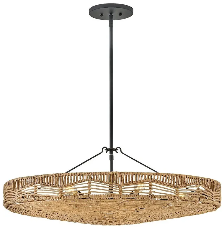 Hinkley - Foyer Ophelia Medium Single Tier Pendant- Black