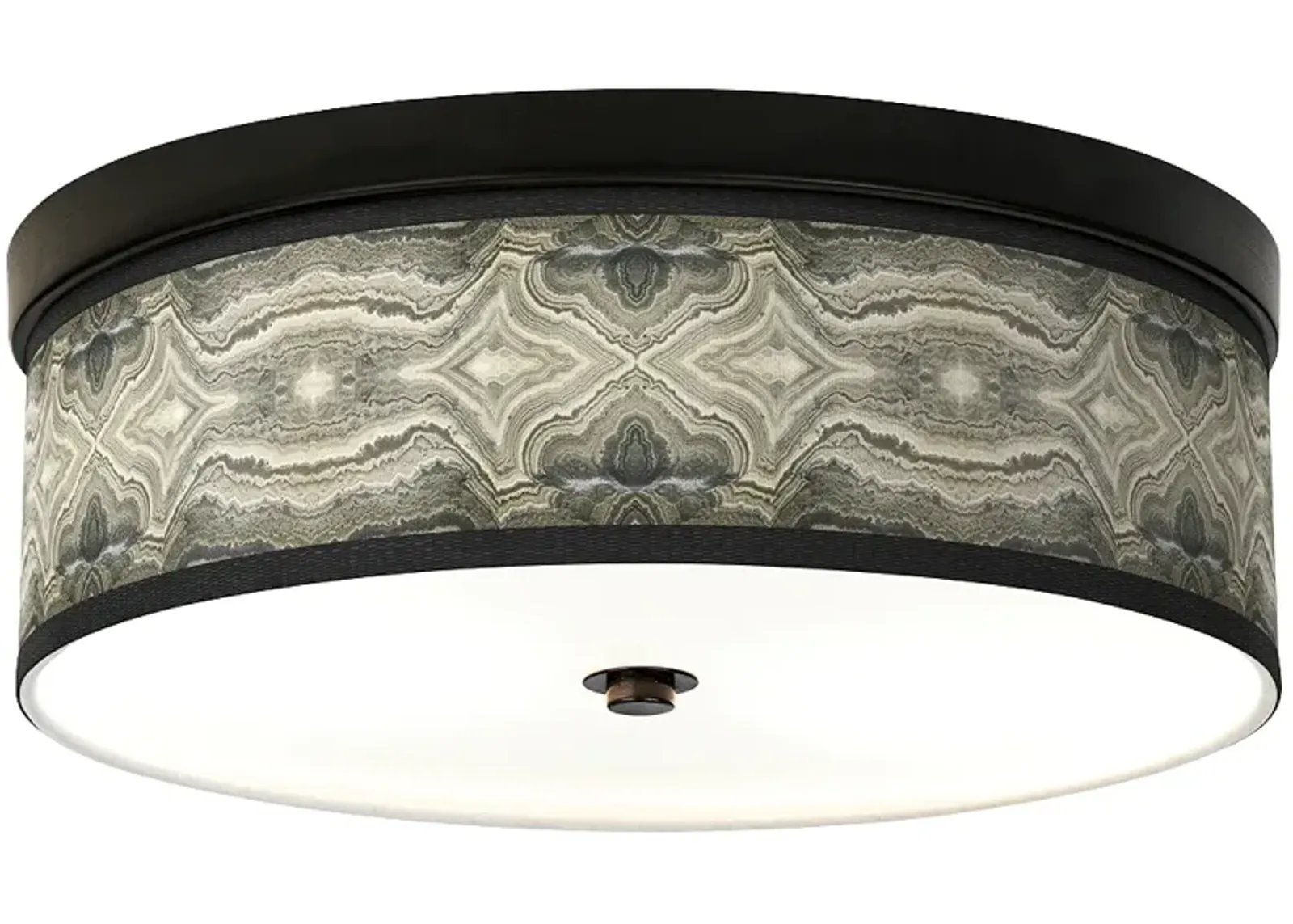 Sprouting Marble Giclee Energy Efficient Bronze Ceiling Light