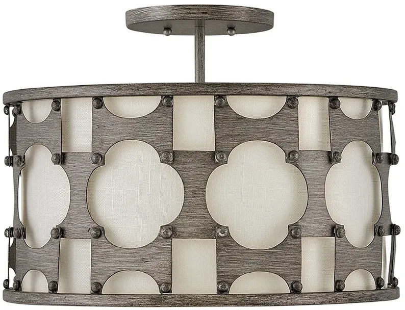 Carter 17" Wide Bronze Ceiling Light by Hinkley Lighting