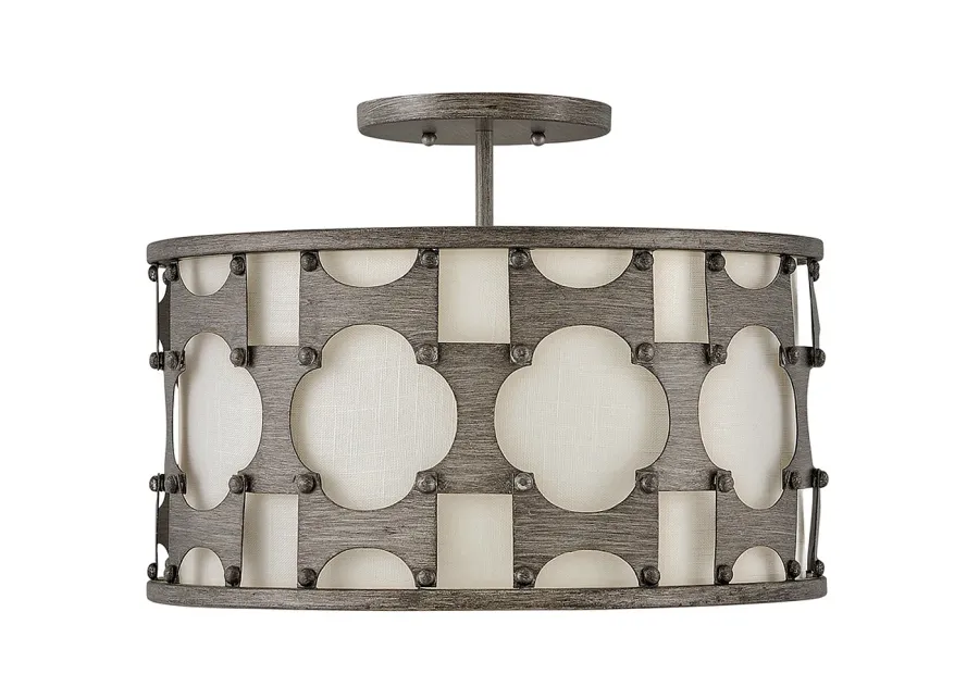 Carter 17" Wide Bronze Ceiling Light by Hinkley Lighting