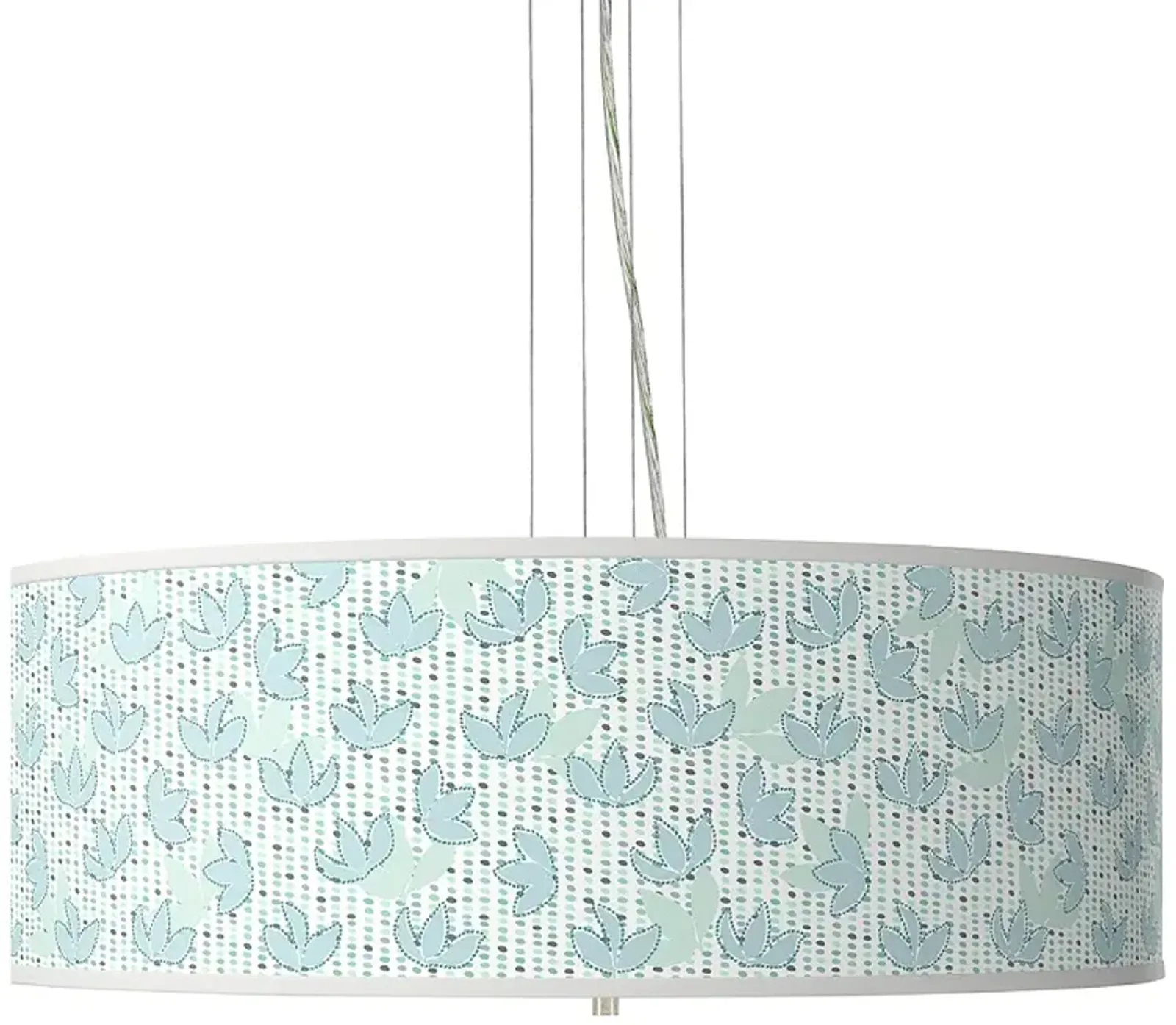 Spring Giclee 24" Wide 4-Light Pendant Chandelier