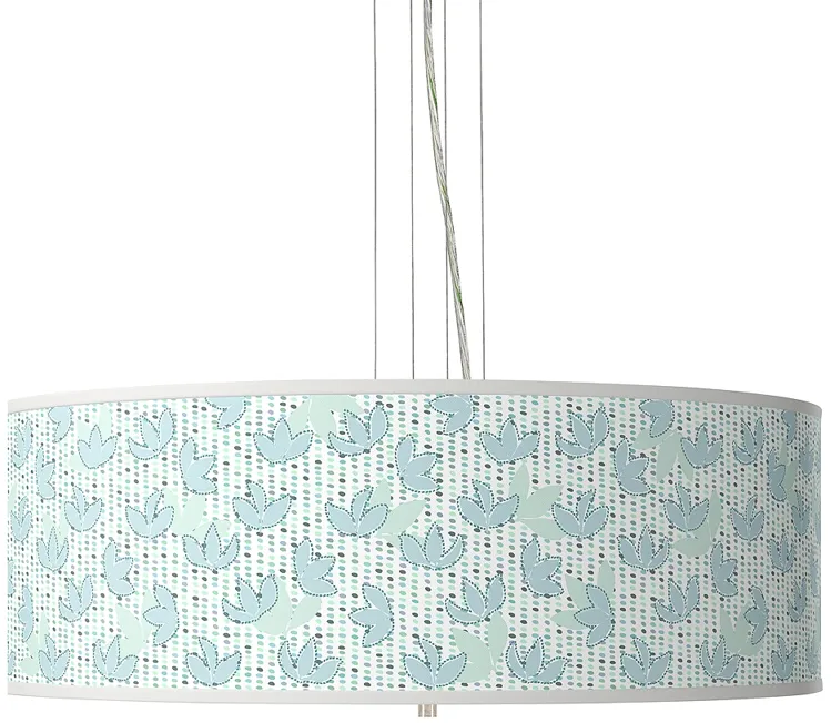 Spring Giclee 24" Wide 4-Light Pendant Chandelier