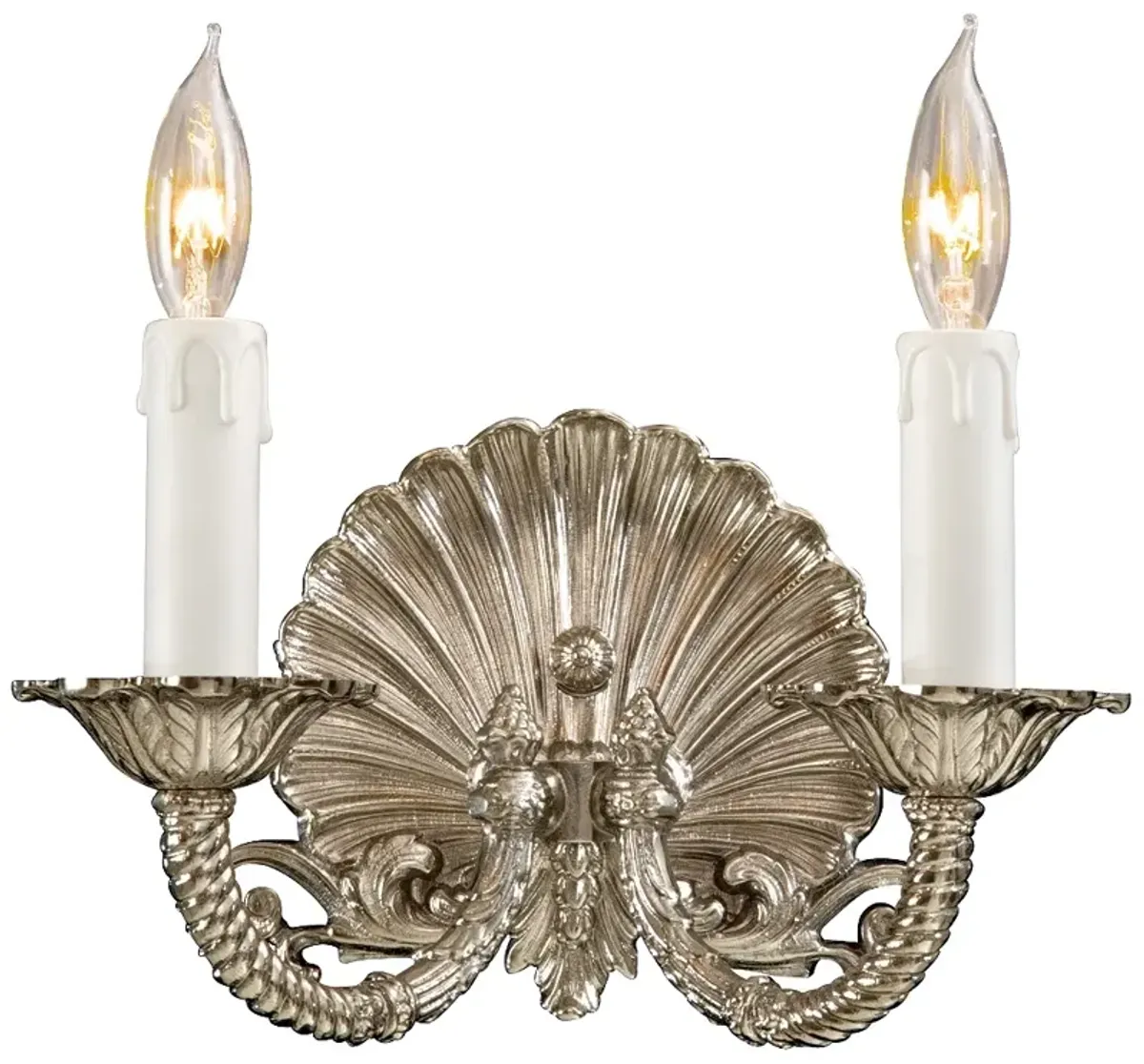 Metropolitan 2-Light 10.25-in Polished Chrome Indoor Wall Sconce