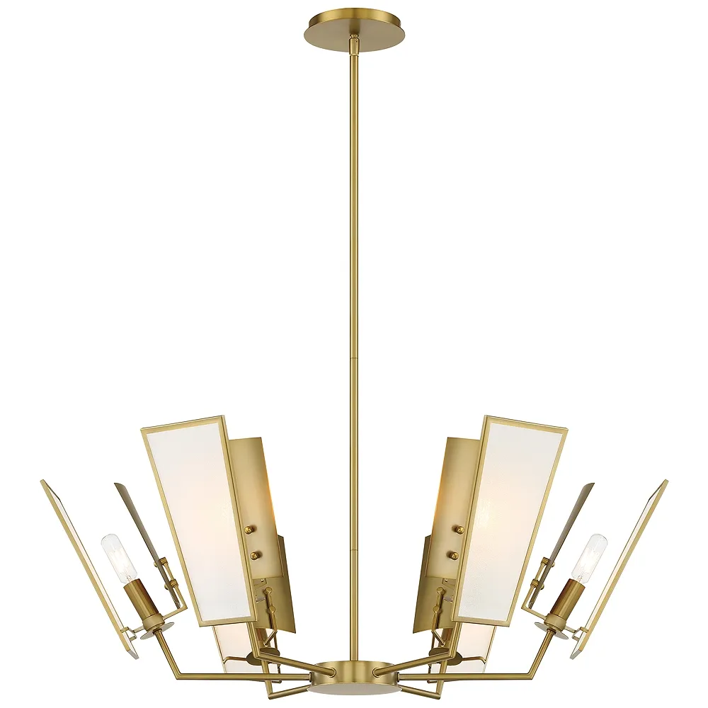 Minka-Lavery  Ricochet 6-Light Soft Brass Chandelier