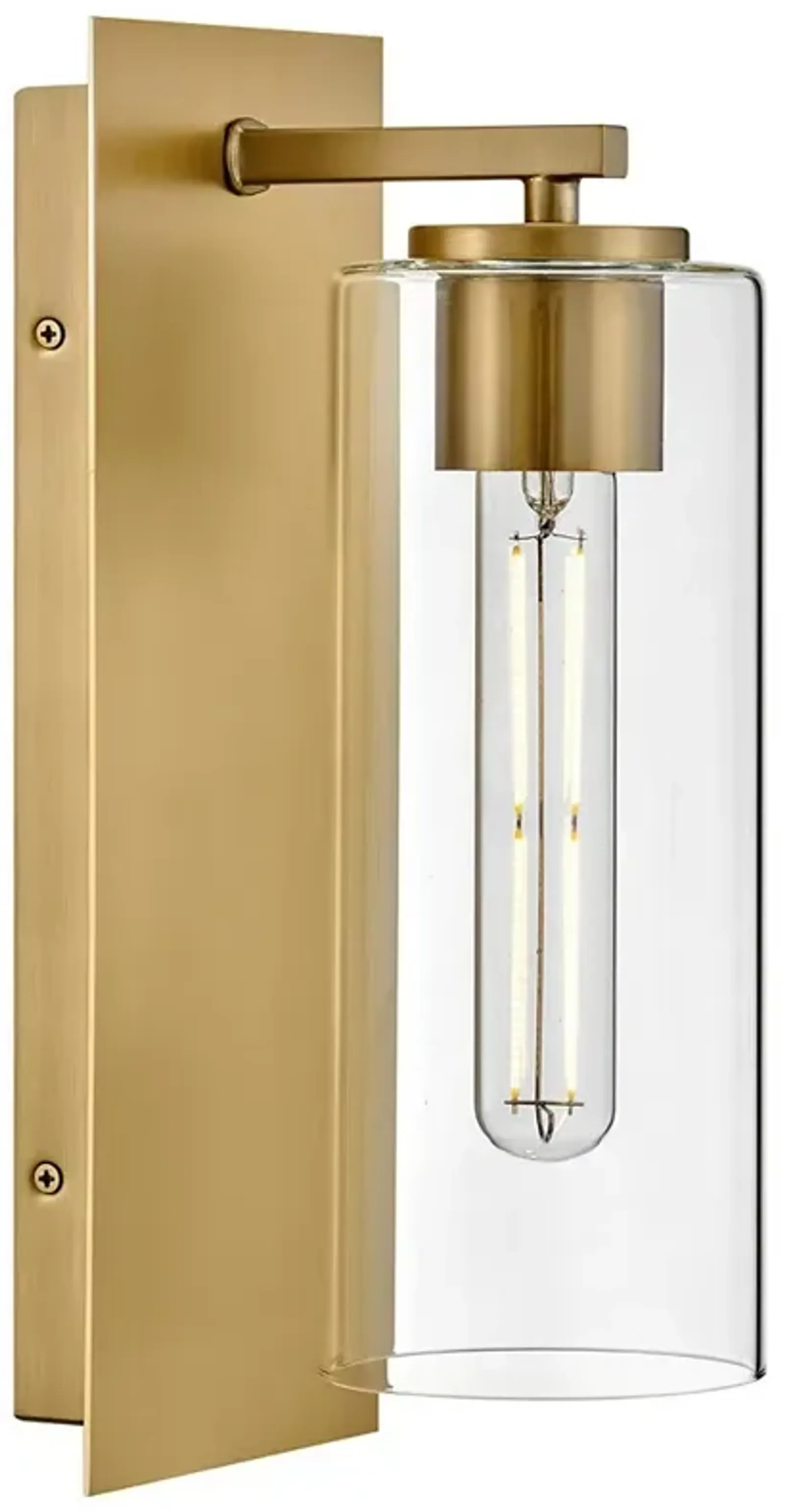 LARK LANE Single Light Sconce Lacquered Brass