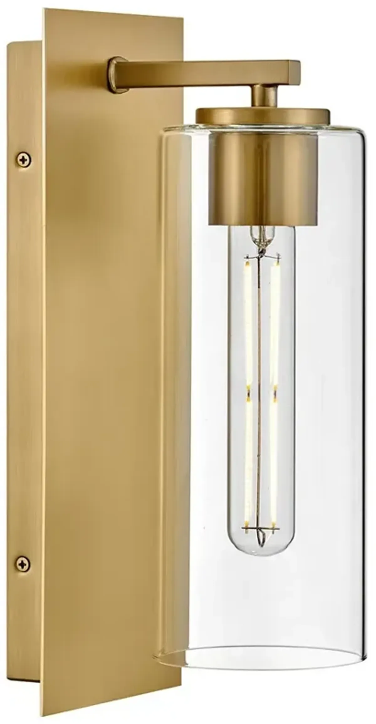 LARK LANE Single Light Sconce Lacquered Brass