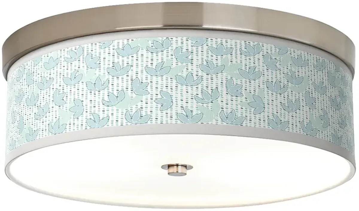 Giclee Gallery Spring Shade 14" Wide Flushmount Ceiling Light