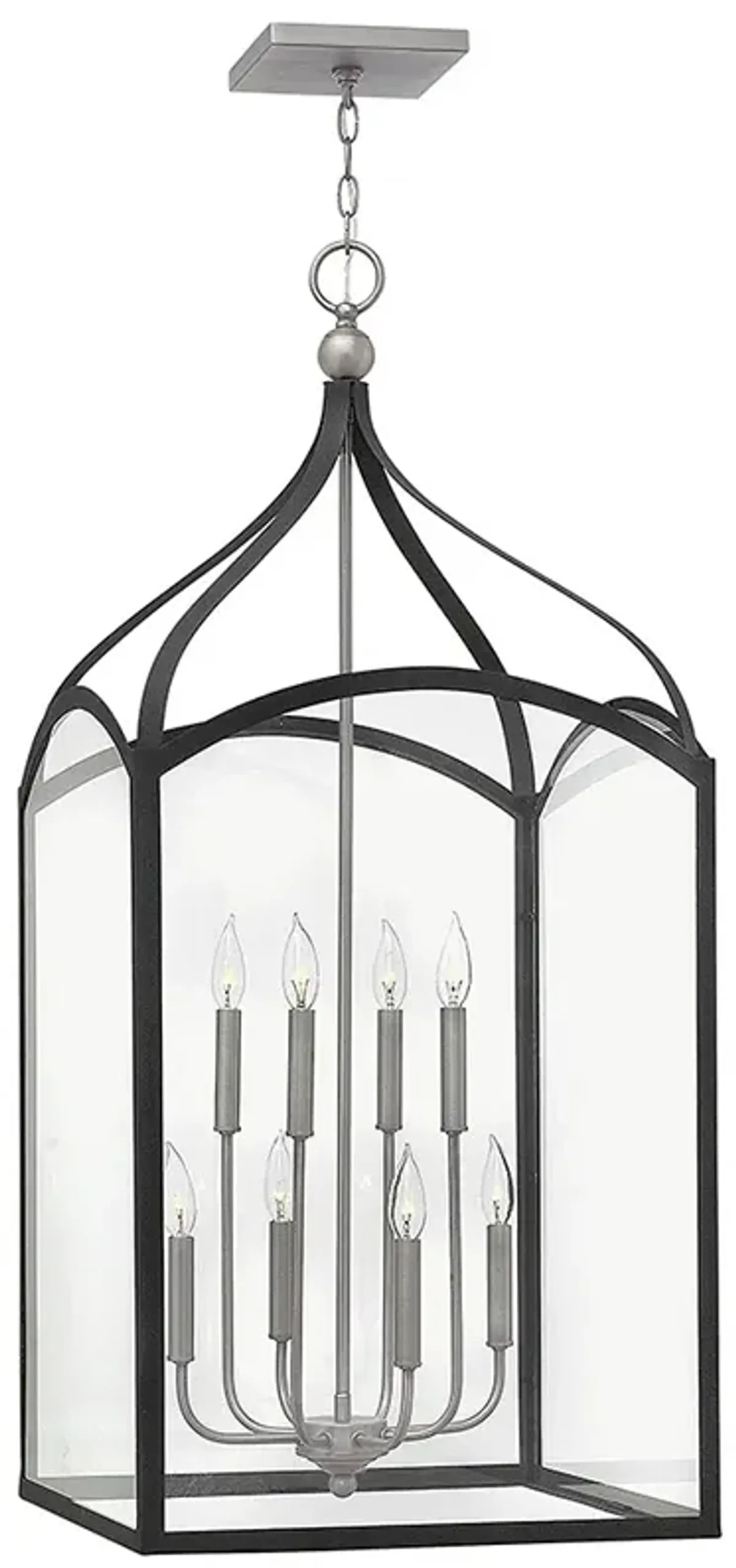 Clarendon 20" Wide Black Foyer Pendant by Hinkley Lighting