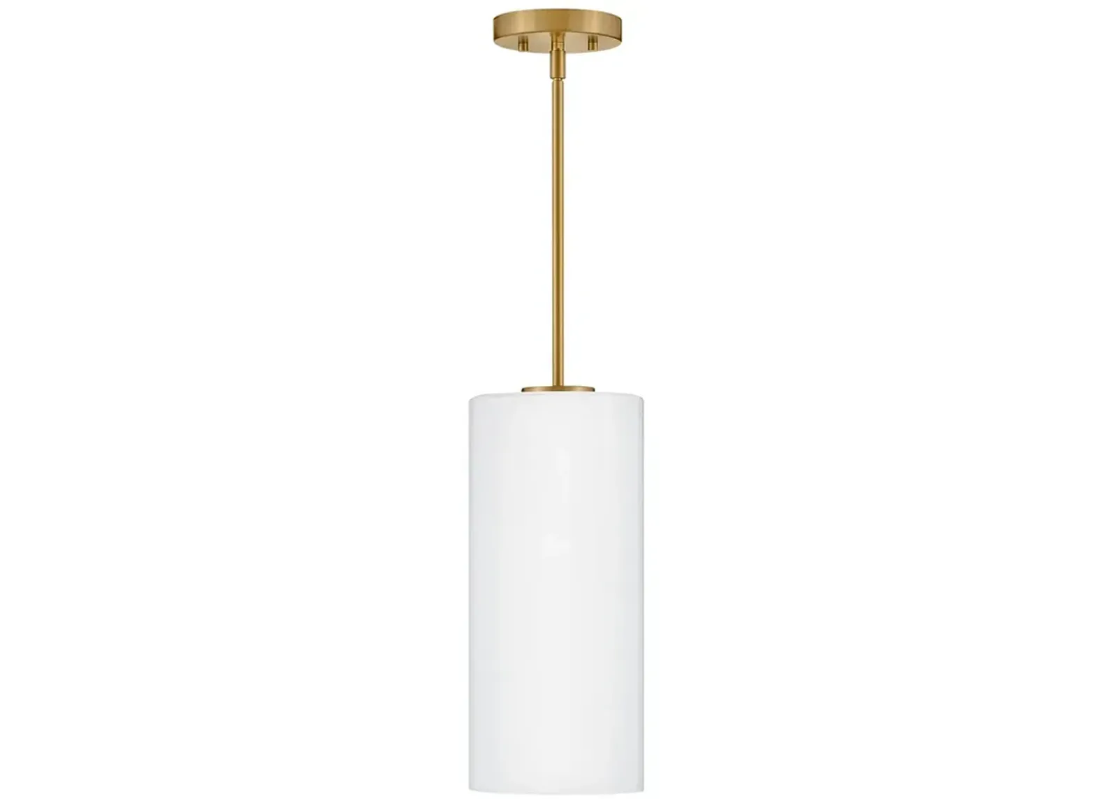 LARK LANE Single Light Pendant Lacquered Brass