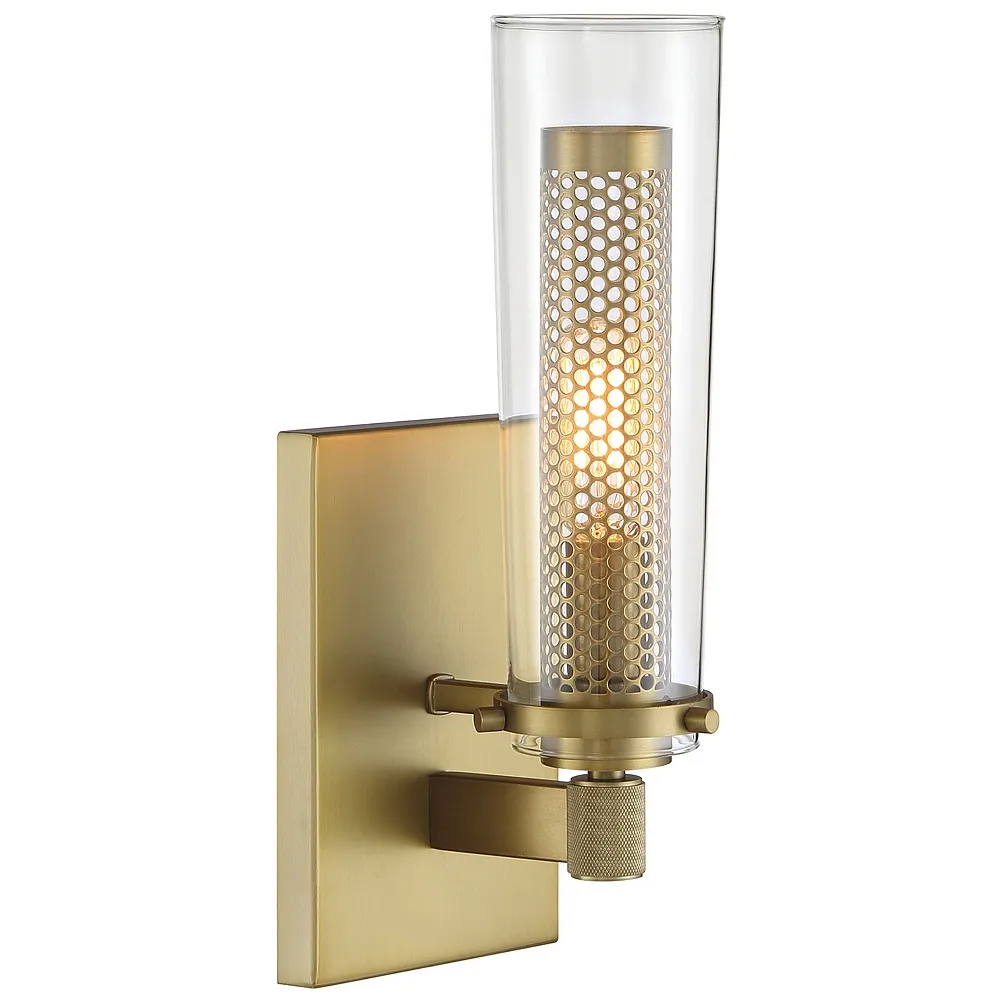 Minka-Lavery Emmerham 1-Light Soft Brass Wall Sconce