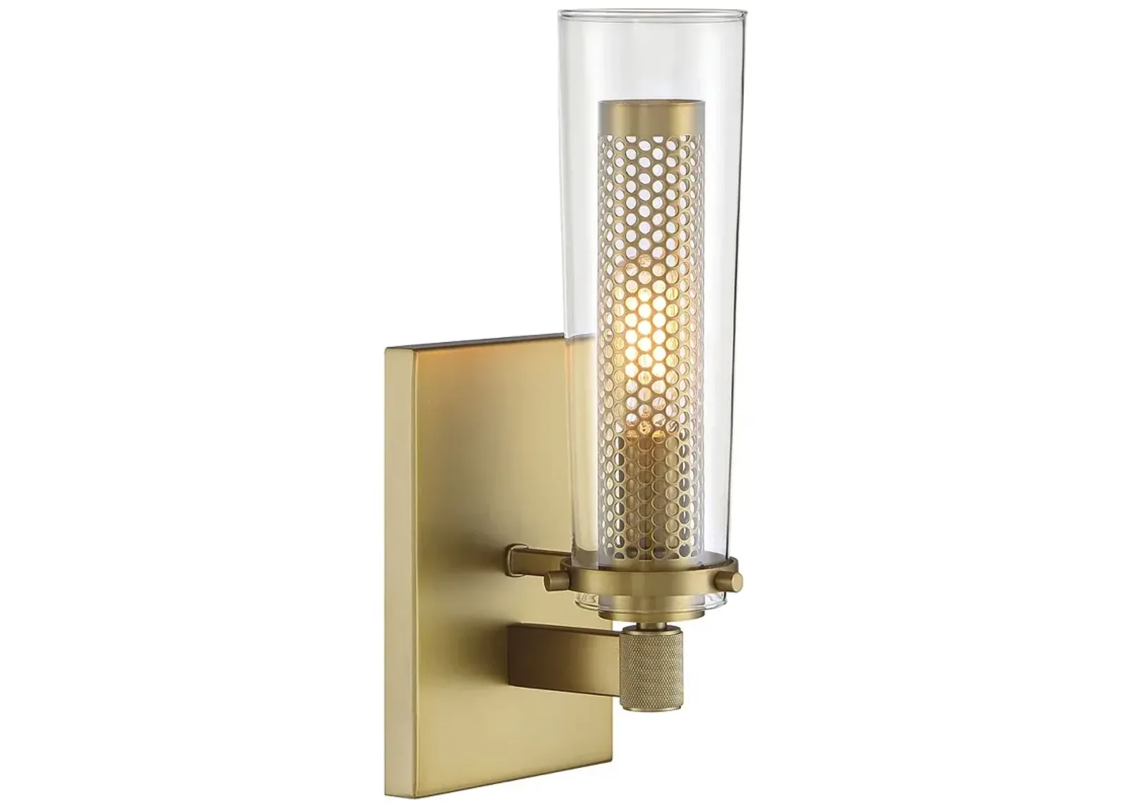 Minka-Lavery Emmerham 1-Light Soft Brass Wall Sconce