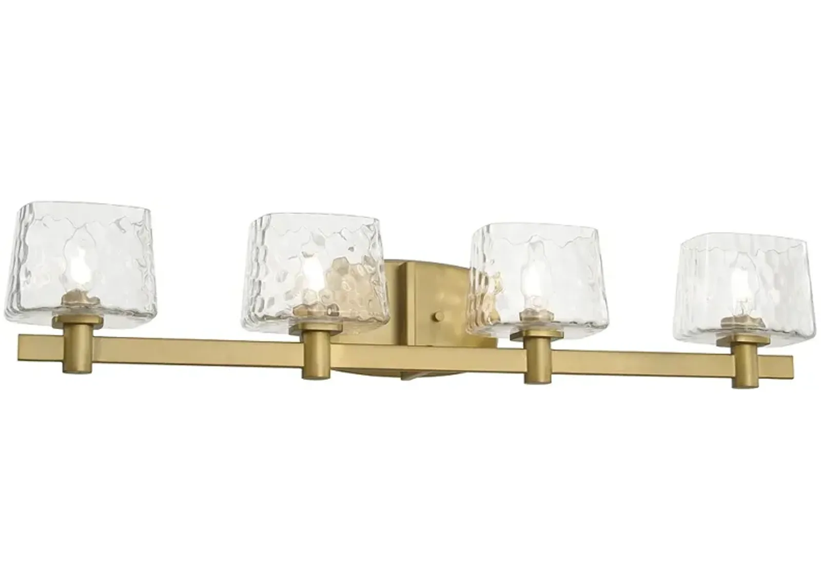 Minka-Lavery Drysdale 4-Light Soft Brass Bath Vanity