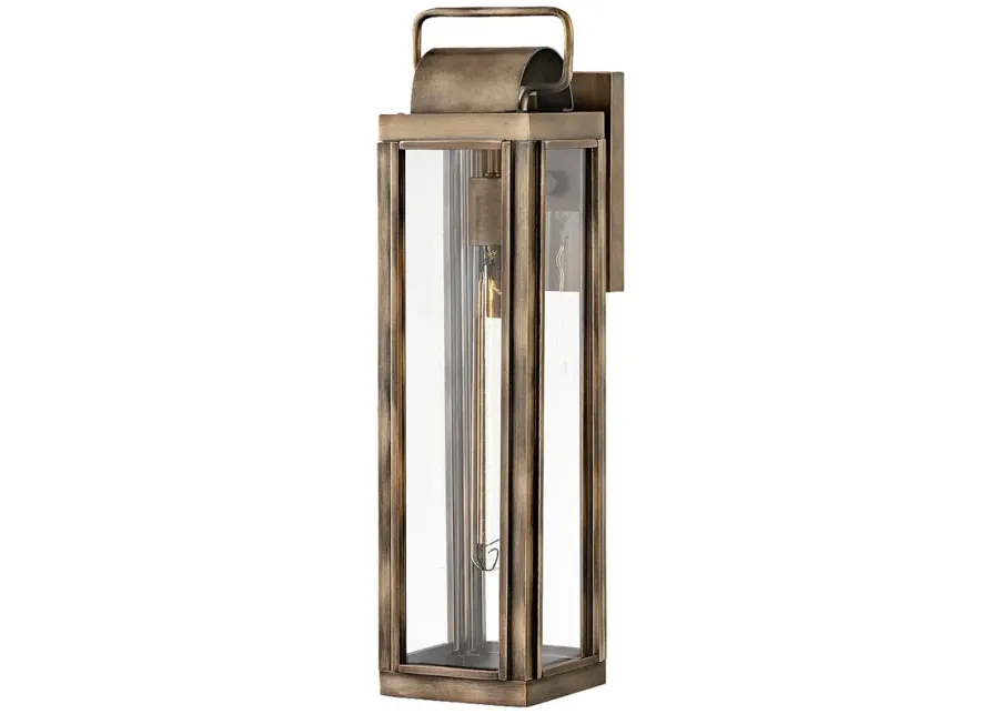 Hinkley Sag Harbor 21 1/4" High Burnished Bronze Outdoor Wall Light