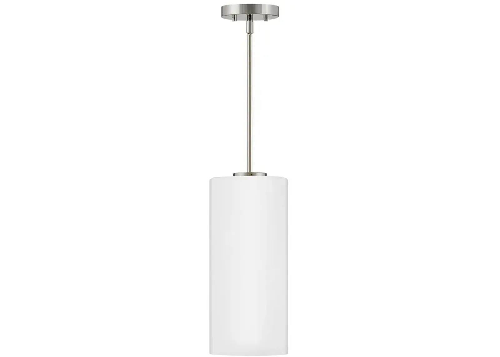 LARK LANE Single Light Pendant Polished Nickel