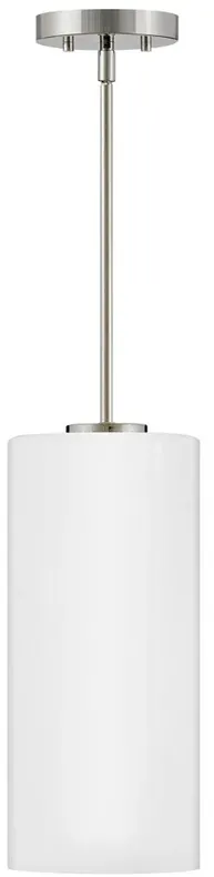 LARK LANE Single Light Pendant Polished Nickel