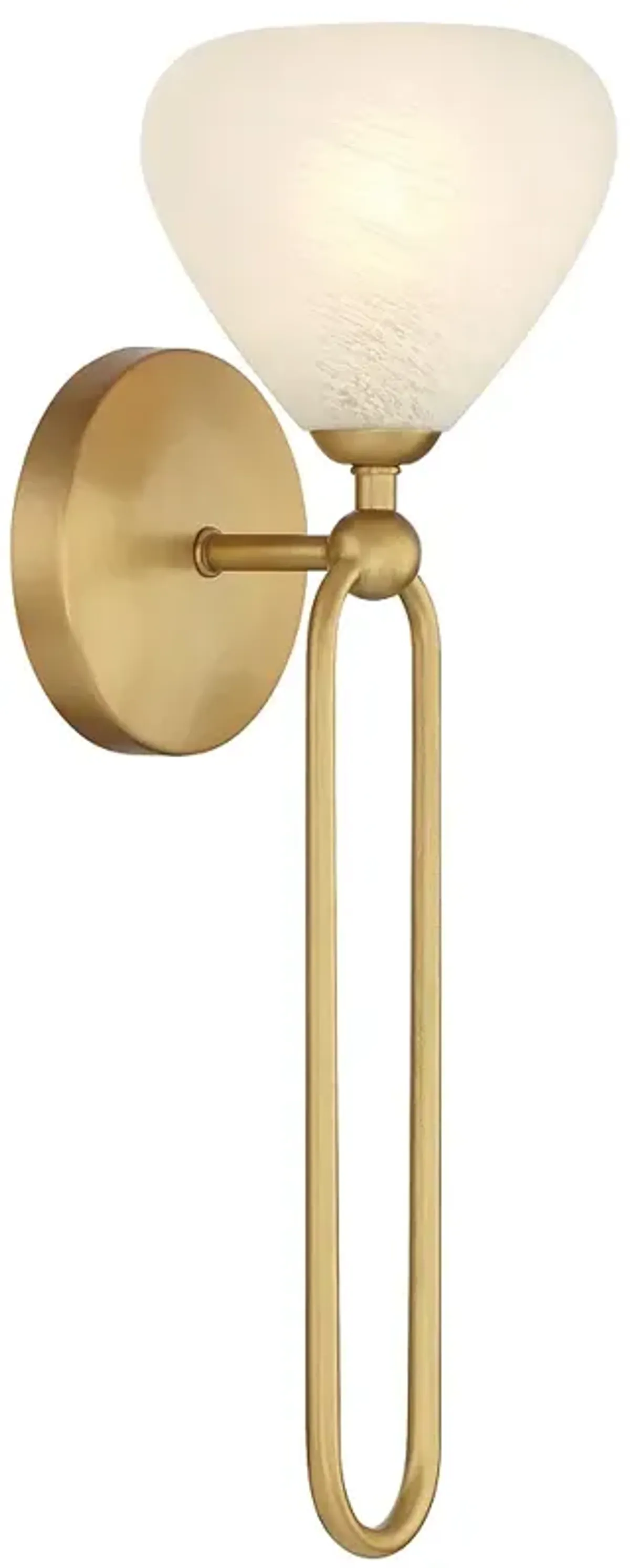 Minka-Lavery Orion 1-Light 6.5-in Legacy Brass Indoor Wall Sconce