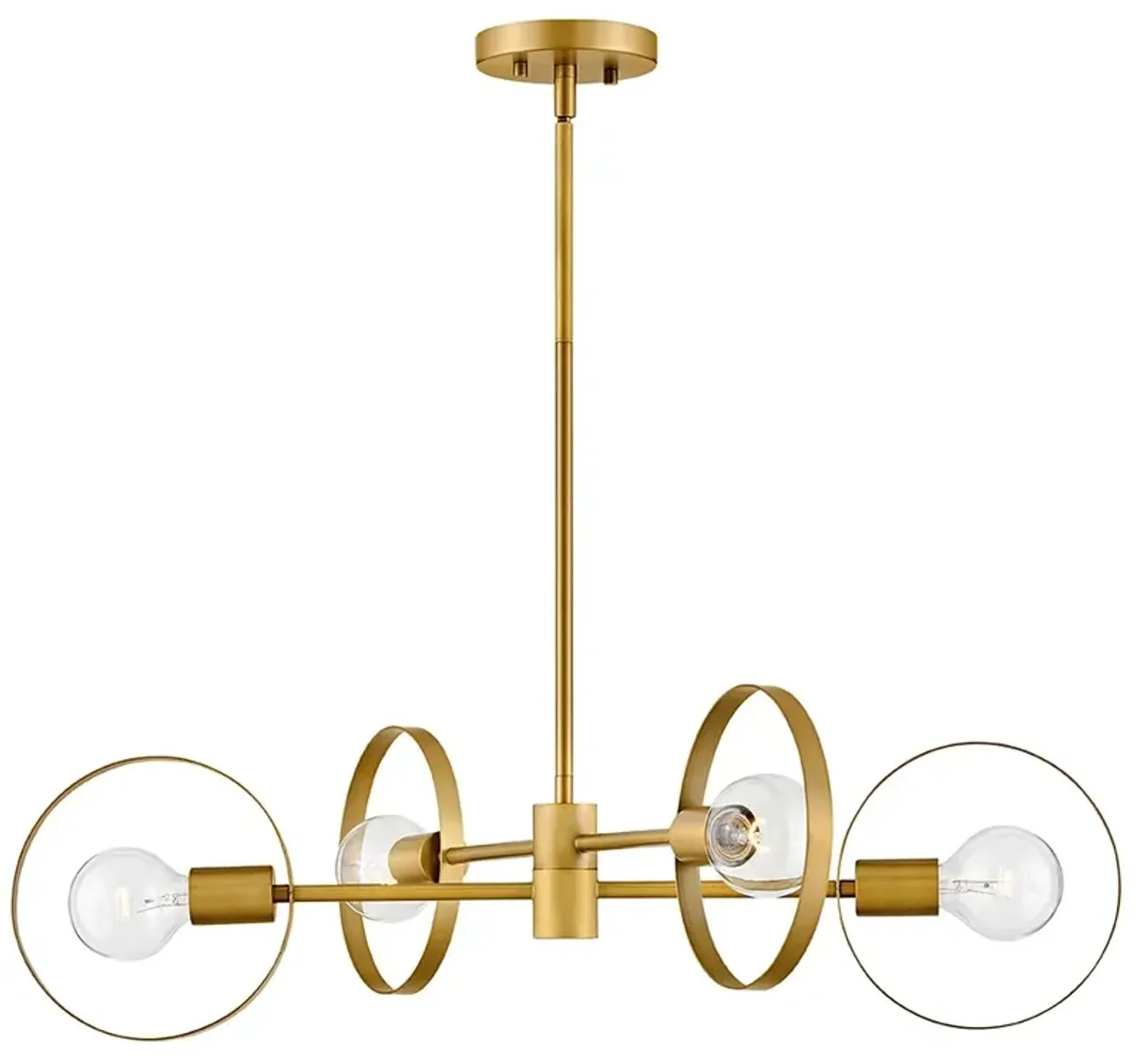 Desi 30" Wide Brass Foyer Chandelier by Hinkley Lighting