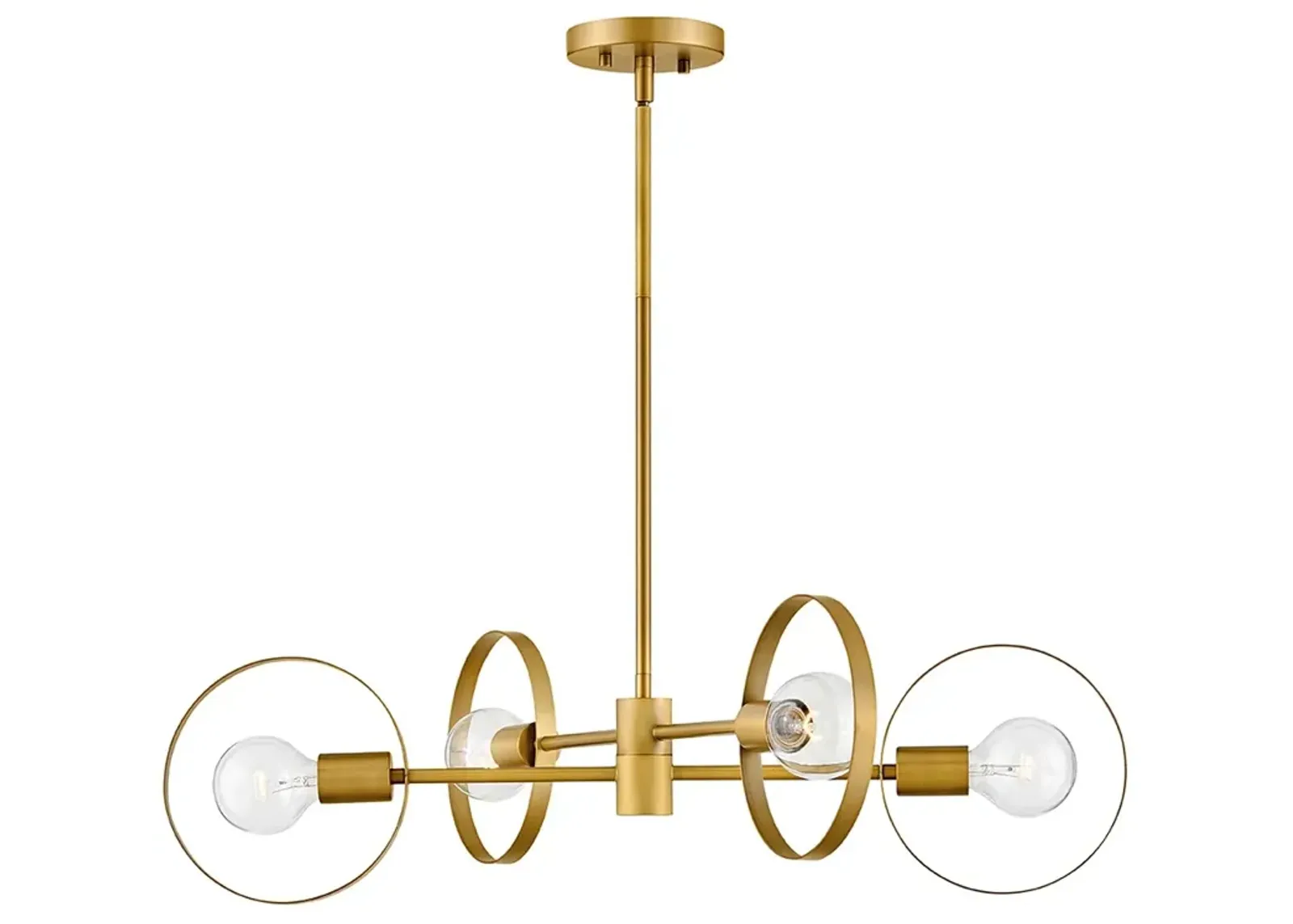 Desi 30" Wide Brass Foyer Chandelier by Hinkley Lighting