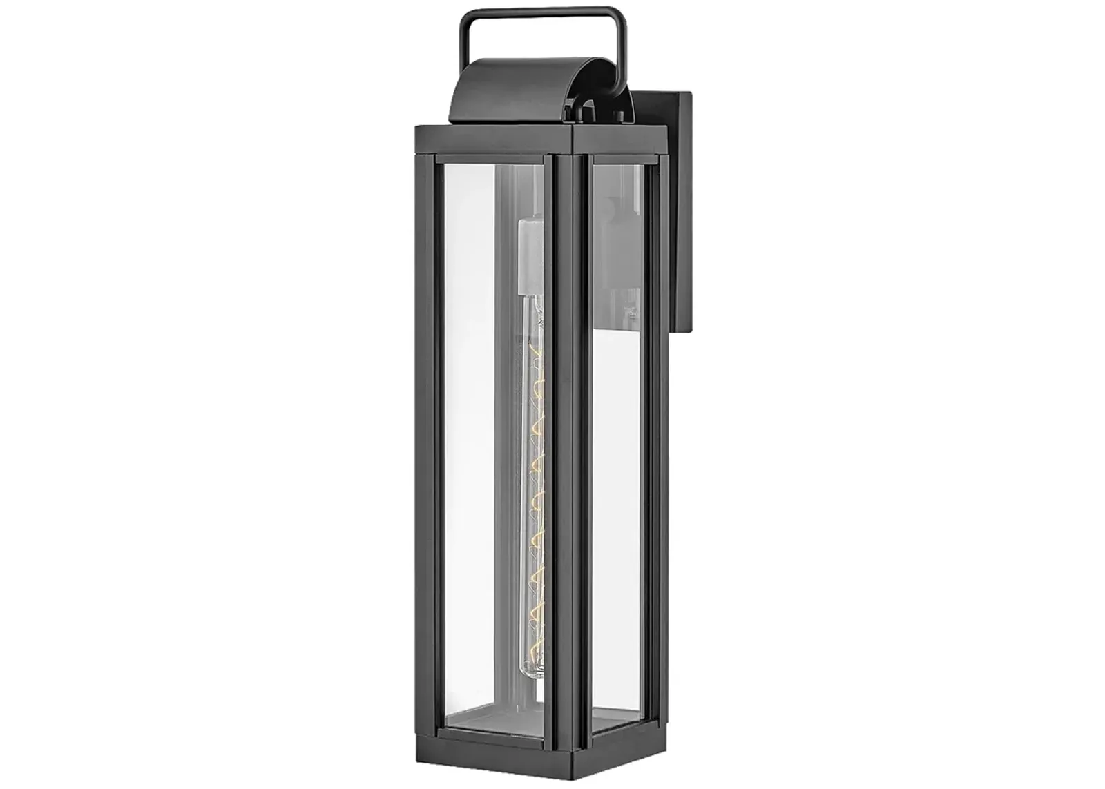 Sag Harbor 21 1/4" High Black Outdoor Wall Light