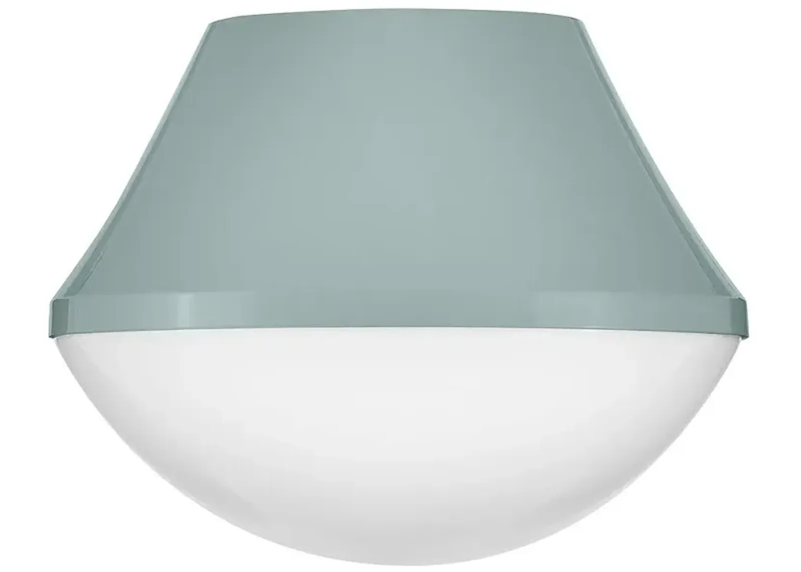 LARK HADDIE Small Flush Mount Seafoam